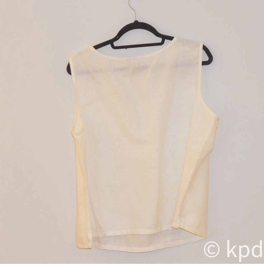 Ivory Tank Top by Richard Kitchen